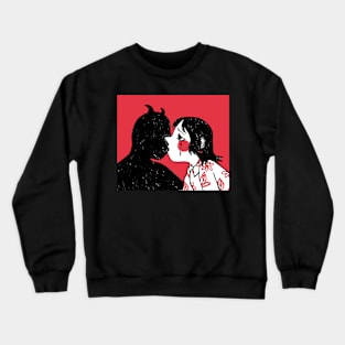 hold her close Crewneck Sweatshirt